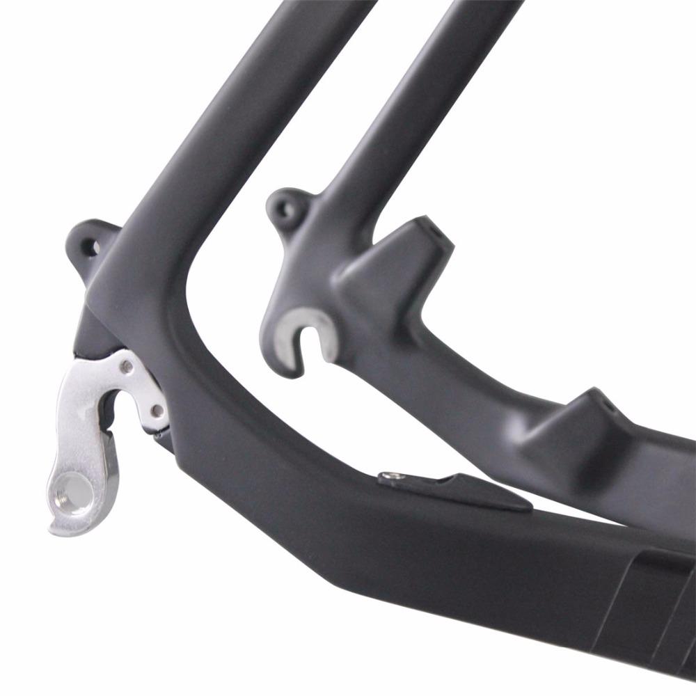 Cadre vélo cyclocross Full Carbone 1080g