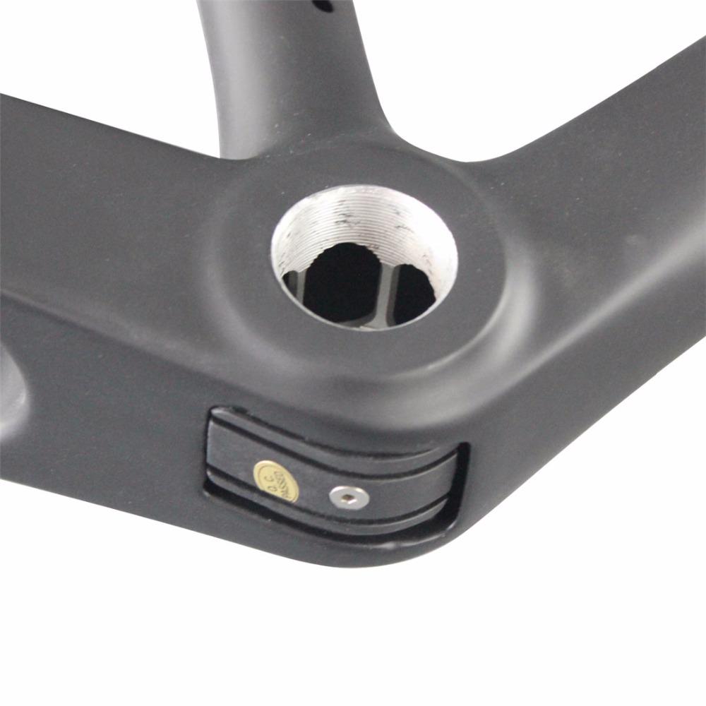 Cadre vélo cyclocross Full Carbone 1080g