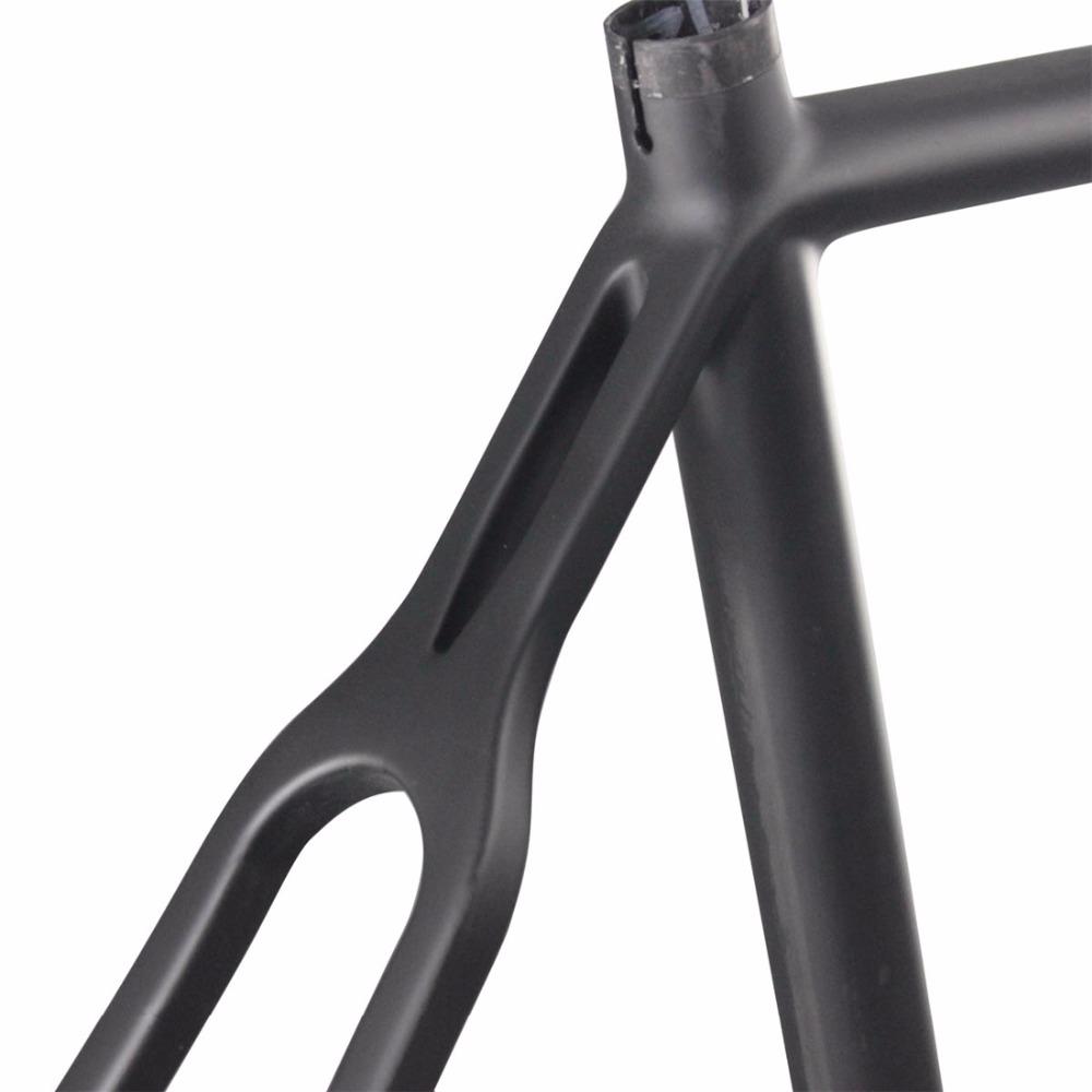 Cadre vélo cyclocross Full Carbone 1080g