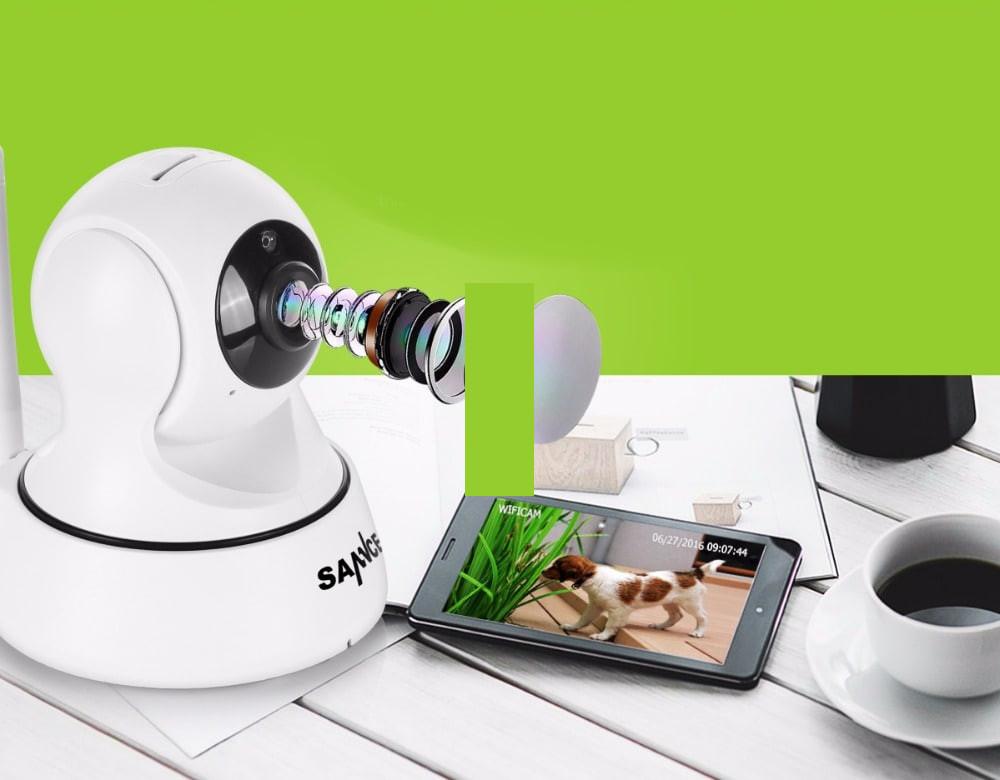 Caméra HD IP de Securité WIFI avec vision nocturne