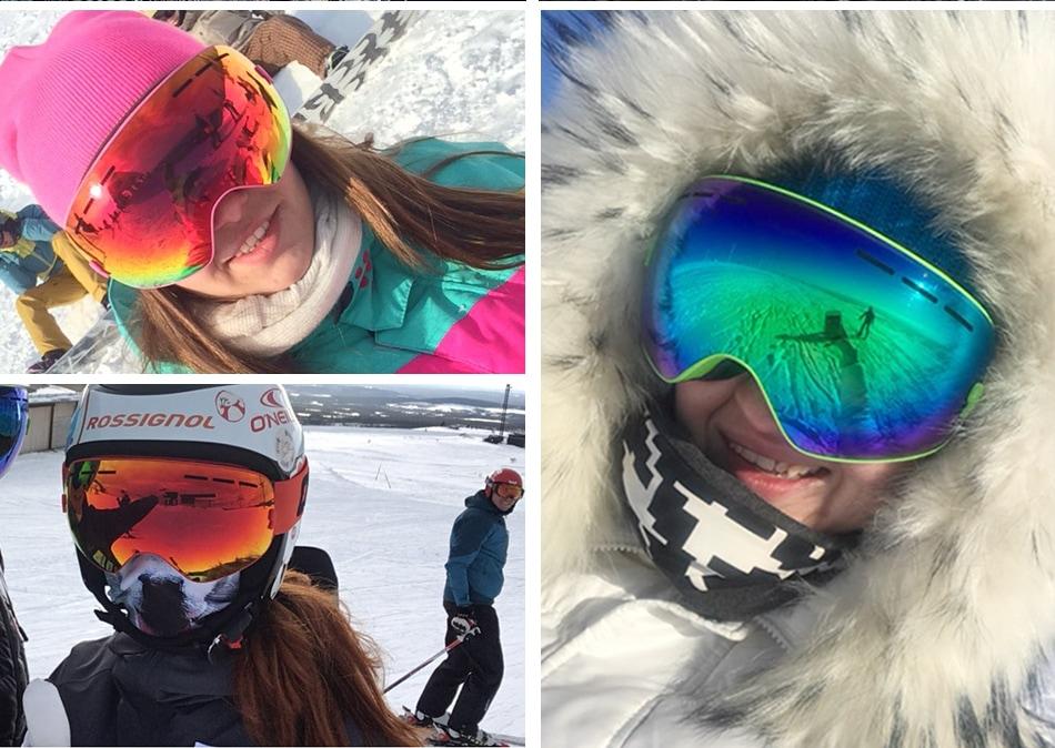 Masque Miroir De Ski/snow - UV400 - Anti-buée