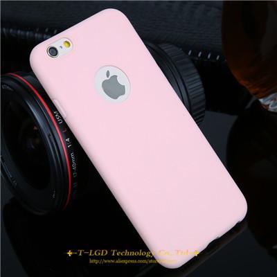 New Arrival Case For iPhone 6! Candy Colors Soft TPU Silicon Phone Cases For iPhone 6 6s 5 5s SE 7 7 Plus Coque Capa