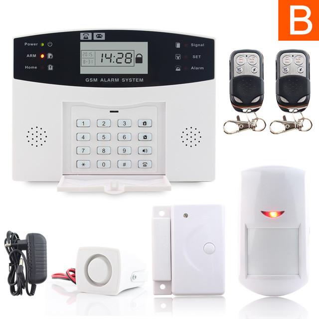 Système d'alarme domestique avec avertissement par SMS