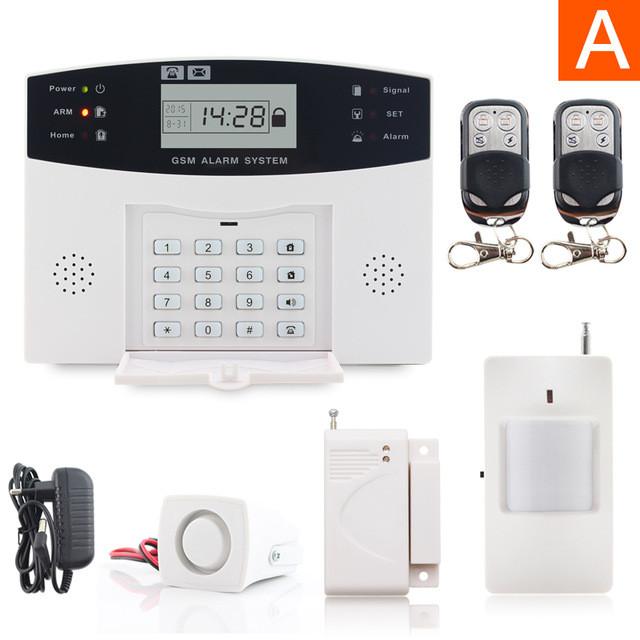 Système d'alarme domestique avec avertissement par SMS