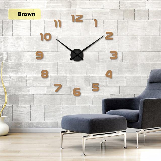Horloge murale - 8 couleurs possibles