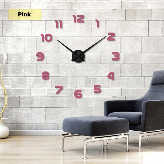 Horloge murale - 8 couleurs possibles