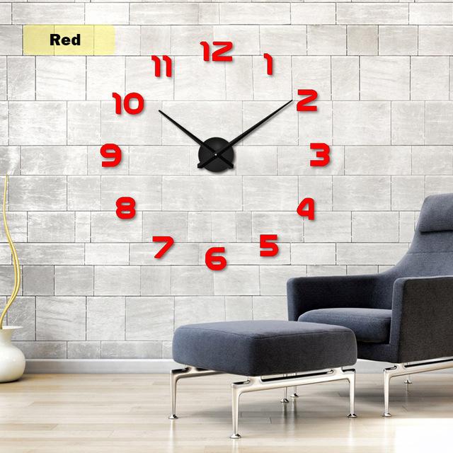 Horloge murale - 8 couleurs possibles