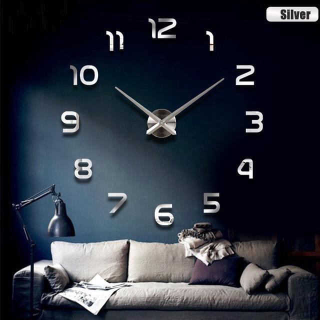 Horloge murale - 8 couleurs possibles
