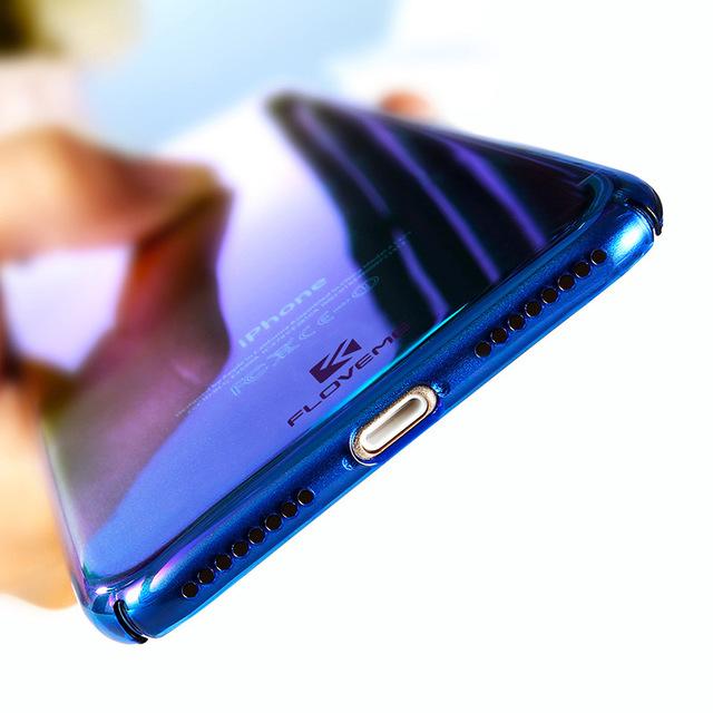 Coque pour iPhone - Étui Ultra-mince Rigide Dégradée - 4 couleurs