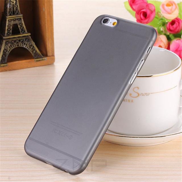 Matte Transparent Ultra-thin 0.3mm Back Full Case For iPhone 7 6 6s PC case Protective Cover for Apple iPhone 6 plus case p30