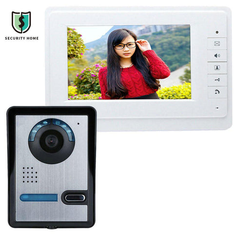 SY819FA11 7 Inches HD Doorbell Camera Video Intercom Door Phone System Security Camera Intercom With Monitor