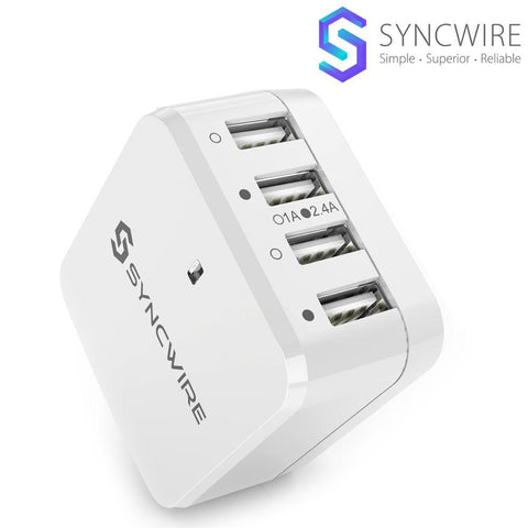 Chargeur Mural Plug  4-Port USB