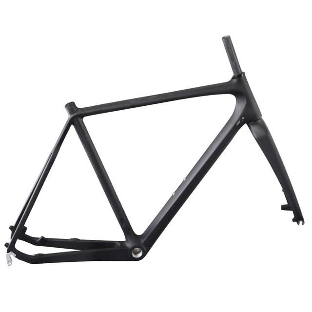 Cadre vélo cyclocross Full Carbone 1080g