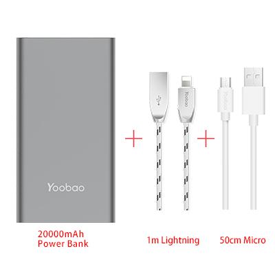 Chargeur USB universel Power Bank - 20000mAh