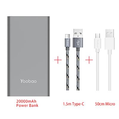 Chargeur USB universel Power Bank - 20000mAh