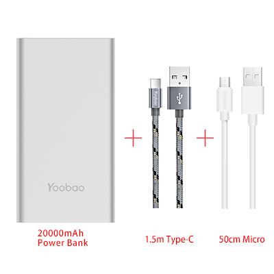 Chargeur USB universel Power Bank - 20000mAh