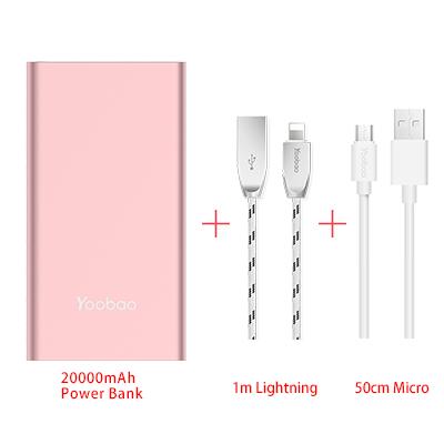 Chargeur USB universel Power Bank - 20000mAh