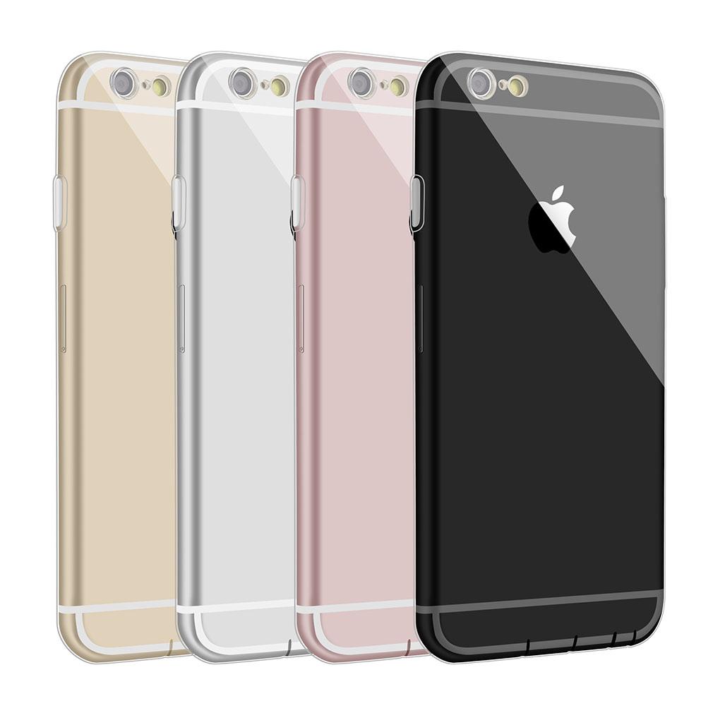 Housse pour Iphone - coque transparente en gel de silicone