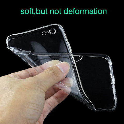 Housse pour Iphone - coque transparente en gel de silicone